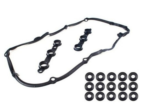 Valve Cover Gasket Set With 15 Bolt Seals For E38 E39 E46 E53 525i 528i 530i v