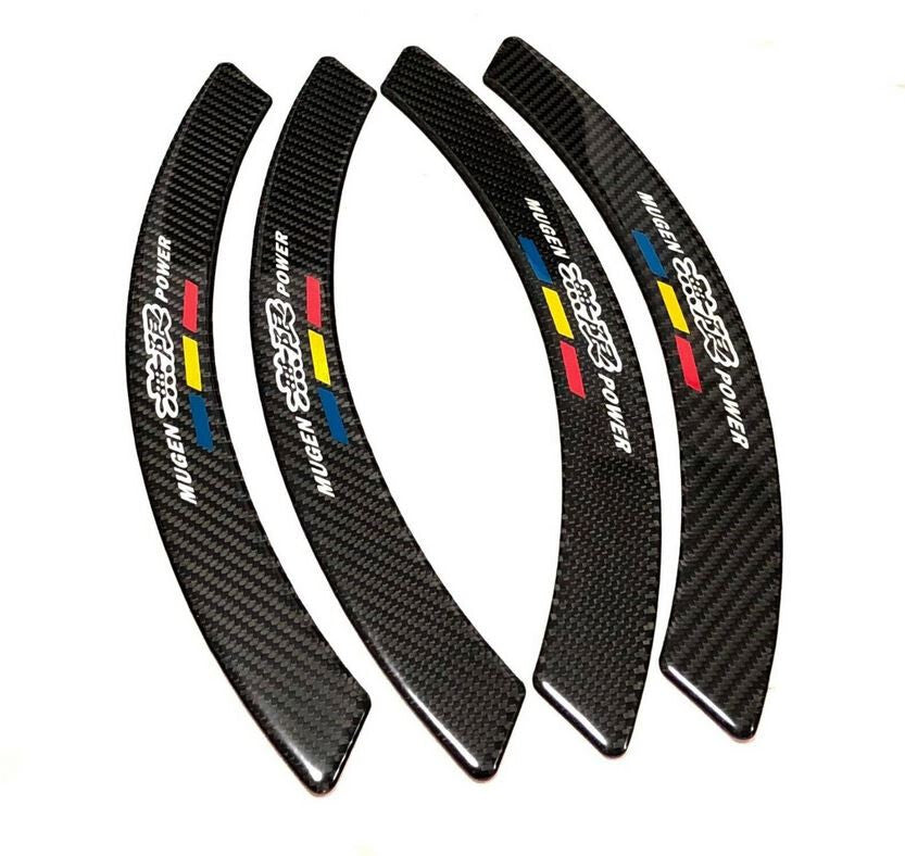 4-Pack 65mm Volk Racing Chrome & Carbon Wheel Center Hubcap Decal Emblem - v
