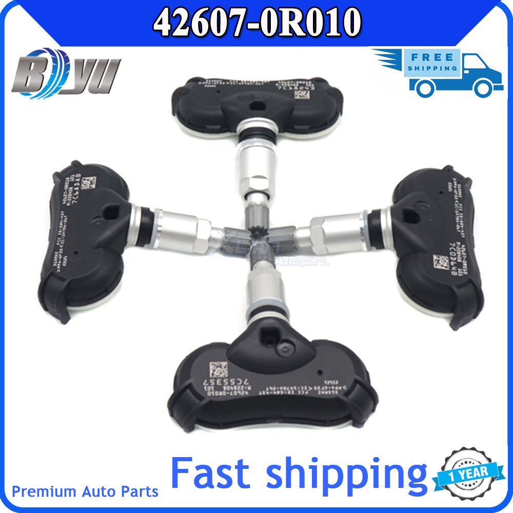 4-pack 42607-0R010 TPMS tire pressure monitoring sensors for Highlander RAV4 US- v