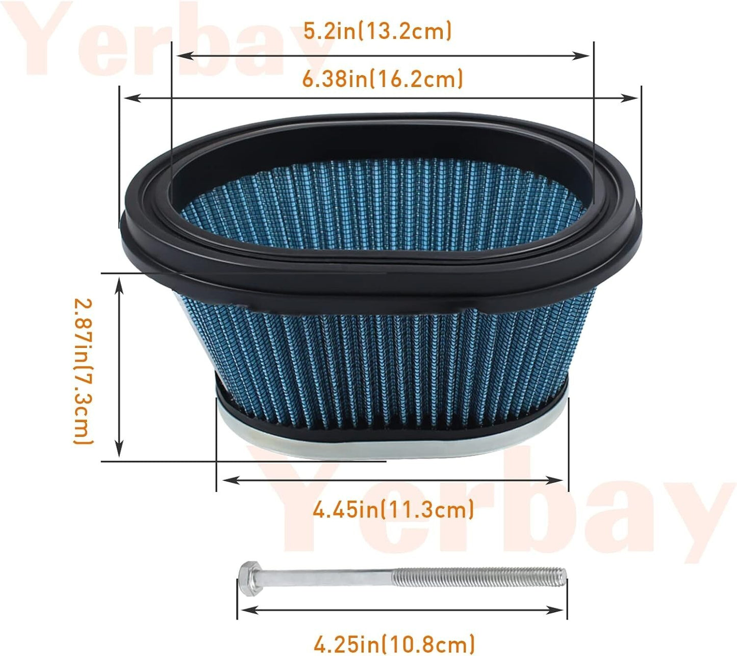 Air Filter for Yamaha Breeze125 Grizzly 125 YFM125 Blaster 200 YFS200 250