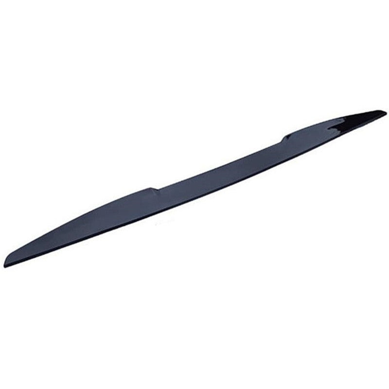 Car Rear Roof Lip Spoiler Tail Trunk Wing Sticker Gloss Black 115cm Accessory