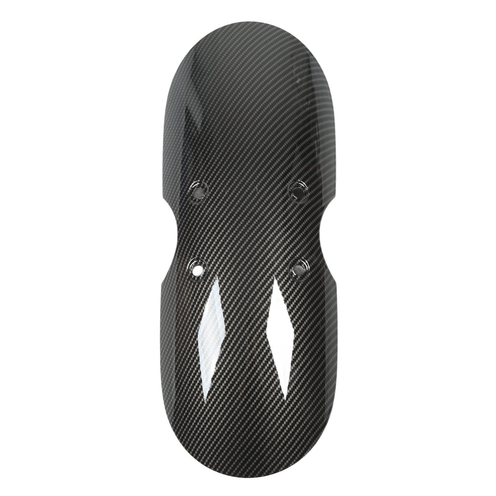 New Motorcycle Front Mudguard Carbon Fiber Style Mudflap Splash Extender For