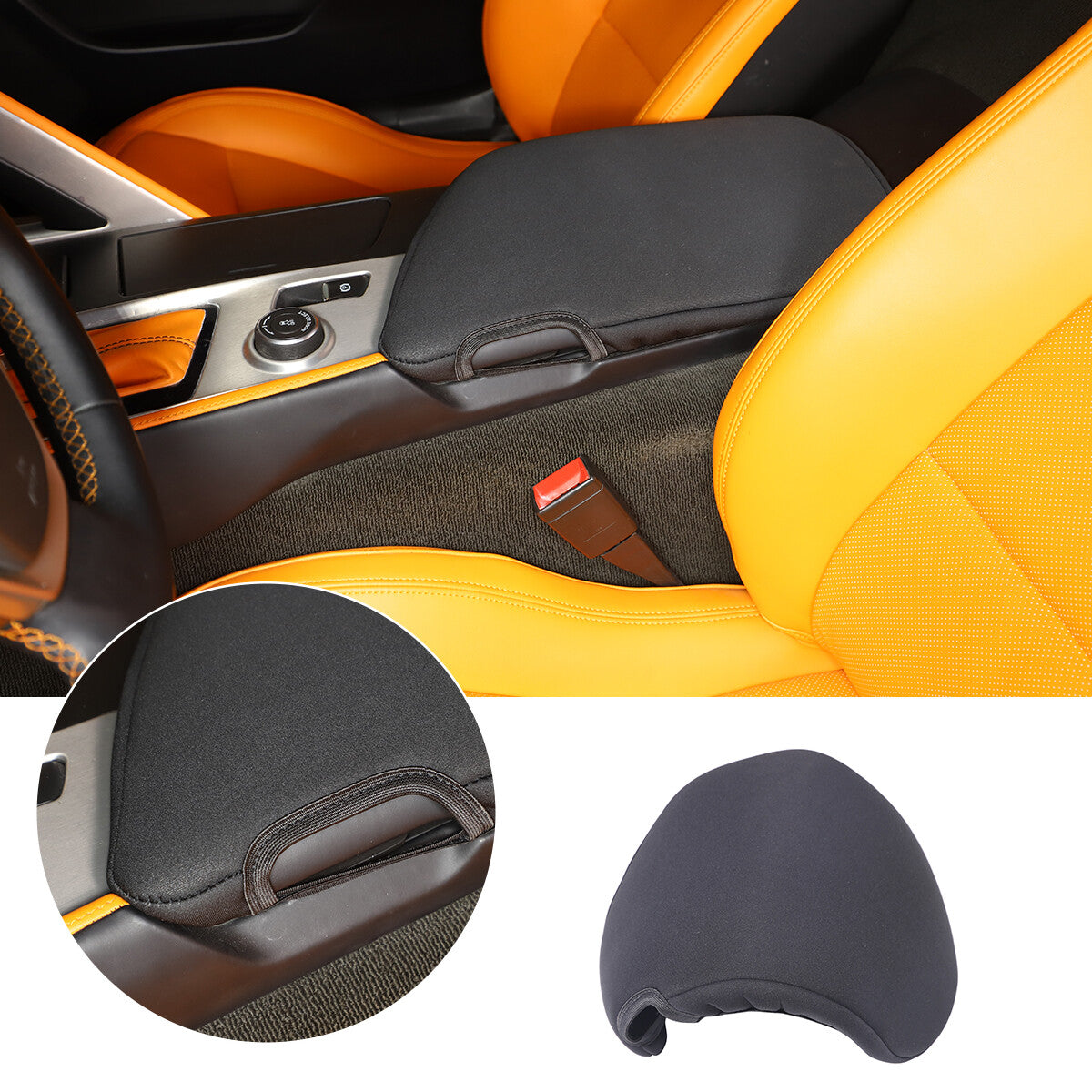 Matte Black ABS Exterior Mirror Trim Cover for C E GLK GLA GLC-Class - v