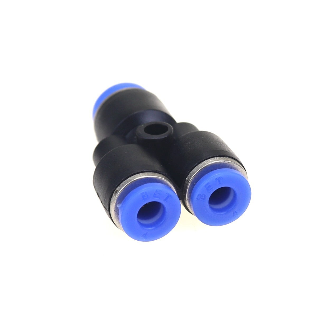 10-piece pack pneumatic reduction Y-joint air pusher 3-way connector tube OD 1/4 to 5/32