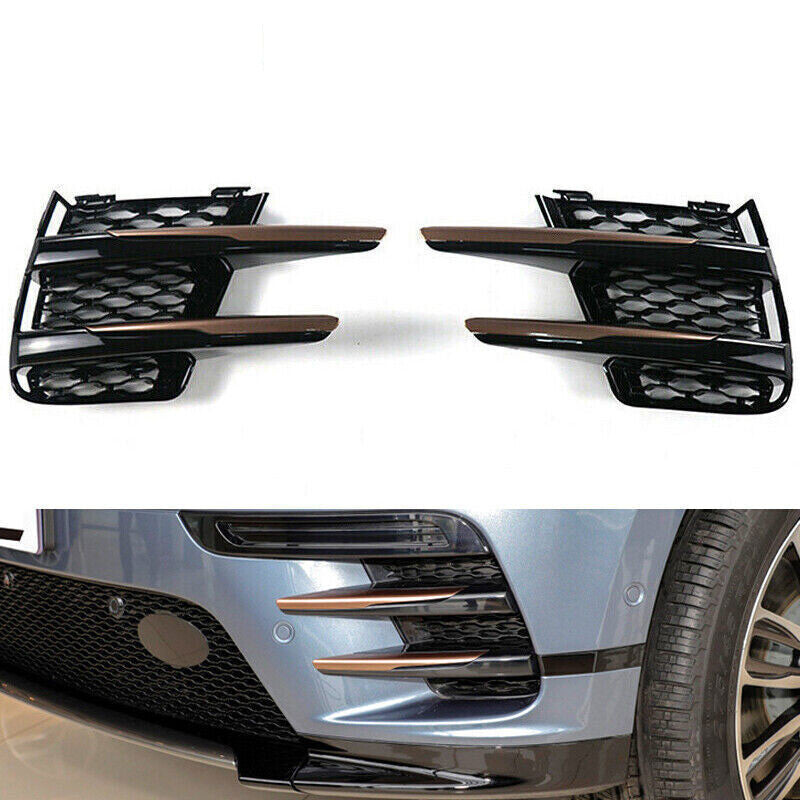 for Land Rover for Range Rover Velar L560 2017-22 Front Fog Light Lamp Cover Trim 2x