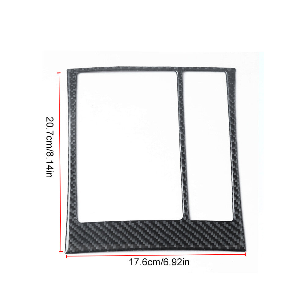 Carbon Fiber Glove Box Above Strip Cover Trim For Explorer 2020-2023 v