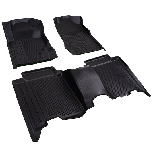 Fit for Bronco 4-Door 2021-2023 Car Floor Mats Carpet TPE Waterproof Black v