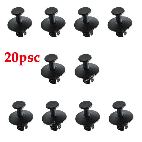 20psc Cowl GrilleFuel Tank Strap Push-Type Retainer for BMW 320i 328d 428i 330i