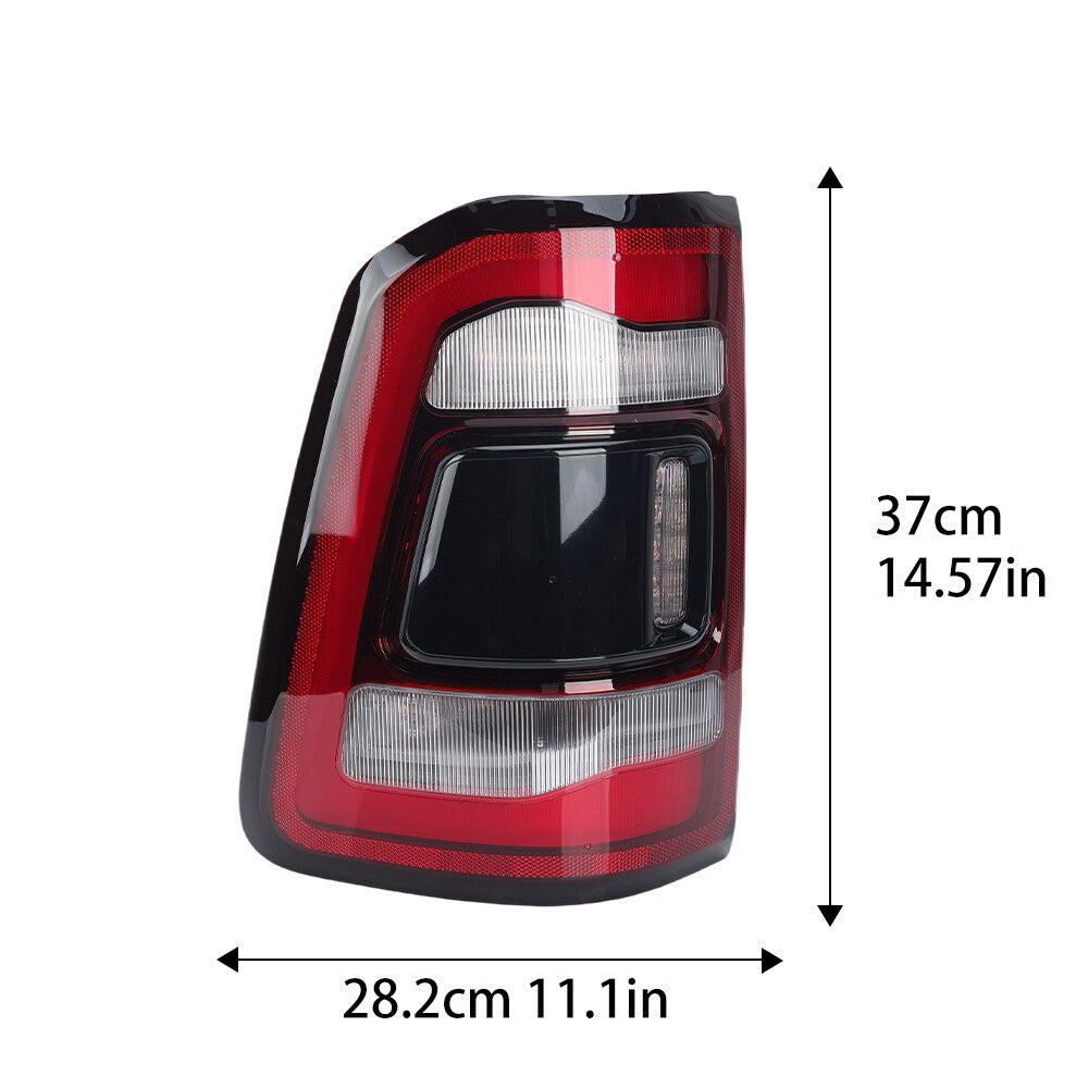 2× for Dodge for RAM 1500 2019-2022 Tail Light Tail Lamp Left+Right