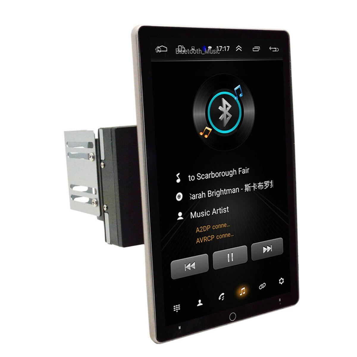 Android 9.0 Rotating Large Screen Stereo Radio GPS Player Suitable for Cars, Trucks, and SUVs n