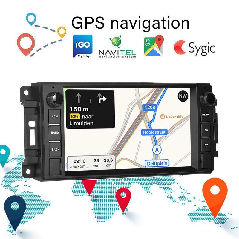 7-inch Wi-Fi BT compatible with for Jeep , Android 11, CarPlay navigation, reverse video, 2+32GB n