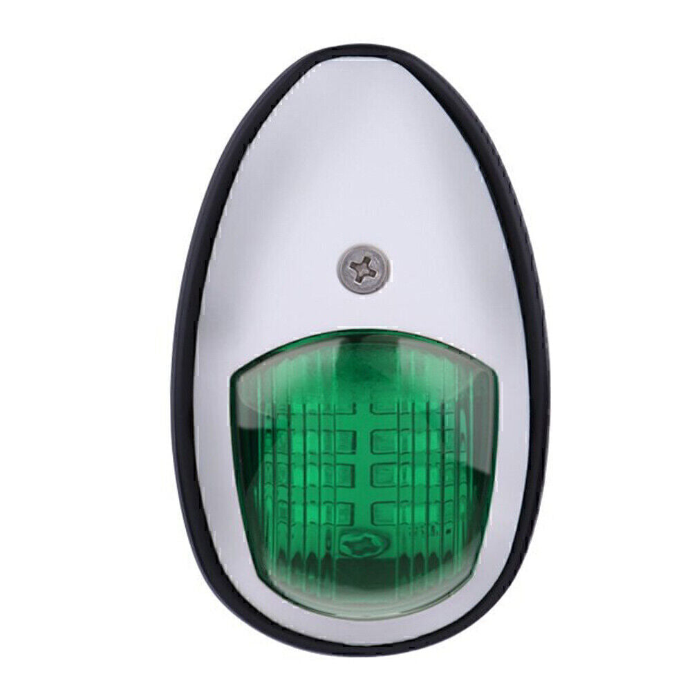 1x Navigation Light Waterproof 12V LED Marine Boat Yacht NAV Lamp Green n