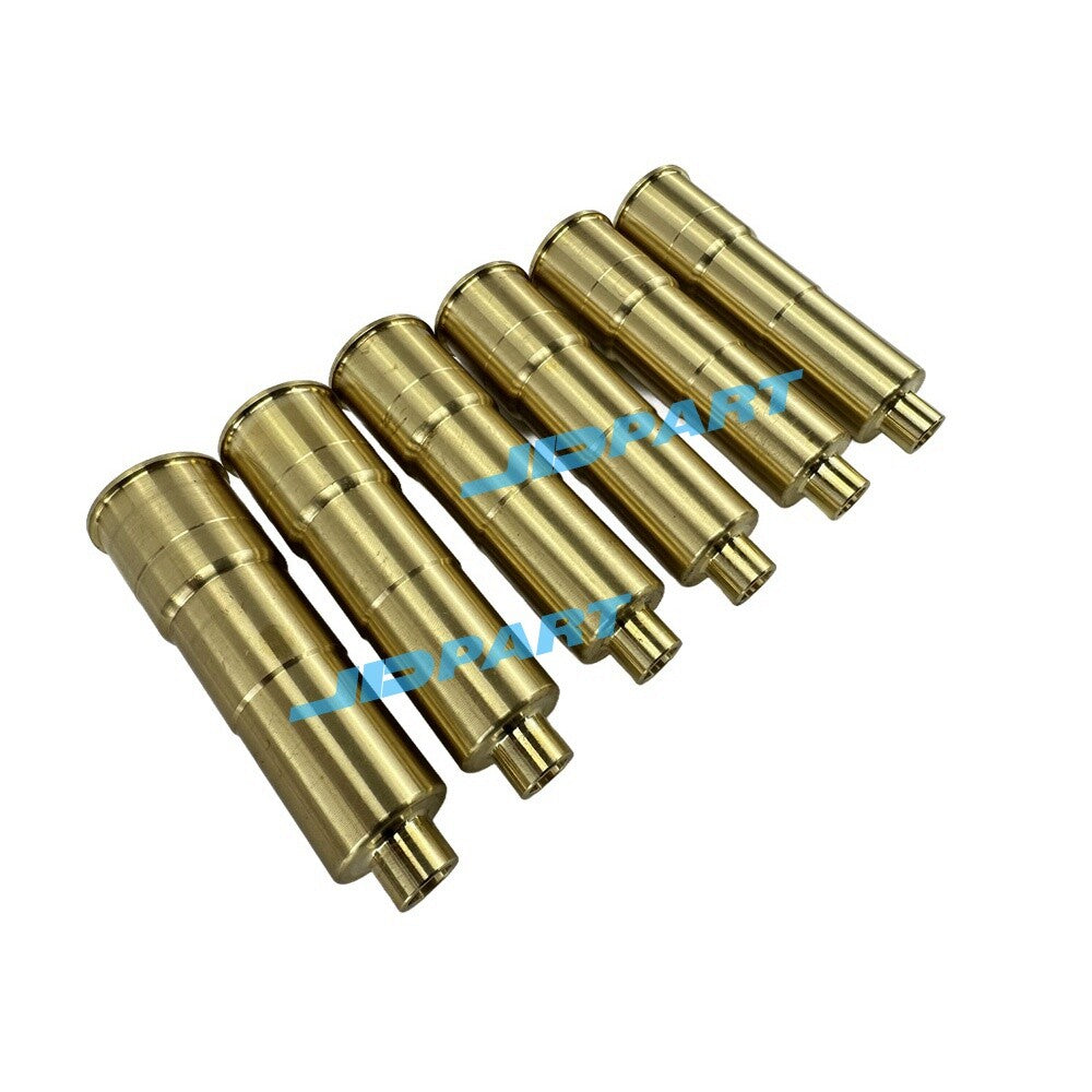 6-piece 8DC9 fuel injector nozzle sleeves for excavators -