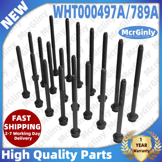 20-pack Equipment Manufacturer Cylinder Head Bolts #WHT000497A for CC Touareg and for Audi Q7 #WHT000789A- n