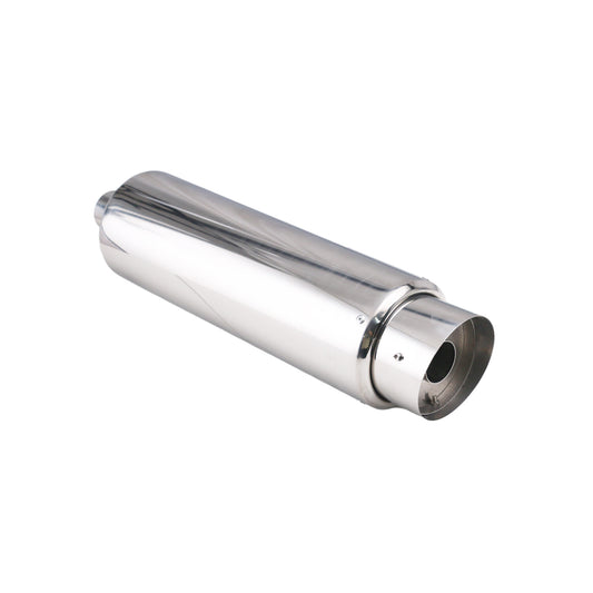 2 Inlet 4.5 Outlet Great Sound Exhaust Muffler Tips Sliencer Tip