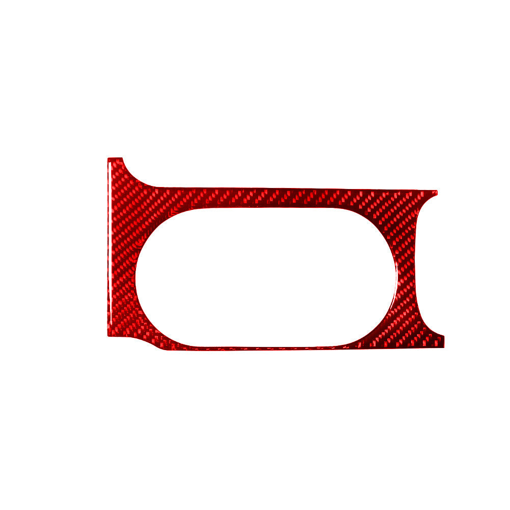 4Pcs Carbon Fiber Door Cup Holder Frame Cover Trim For Ranger 2019-2022 v
