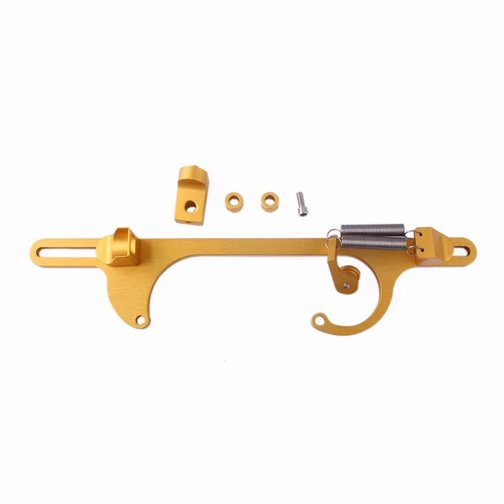 Gold Aluminum for Holley 4160 Series Throttle Cable Carb Bracket Carburetor 350 Q
