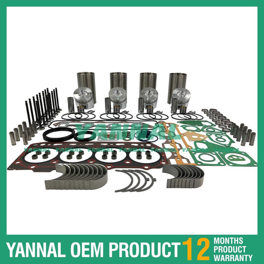 new Overhaul and Rebuild Kit for Yanmar Engine Parts 4TNV84T S4D84E S4D84E-5P-BA