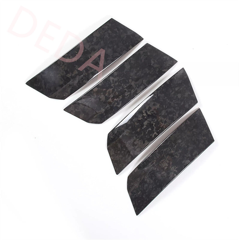 Forged Carbon Fiber Side Body Fender Vent Trim for Chevrolet for Corvette C6 2005-13