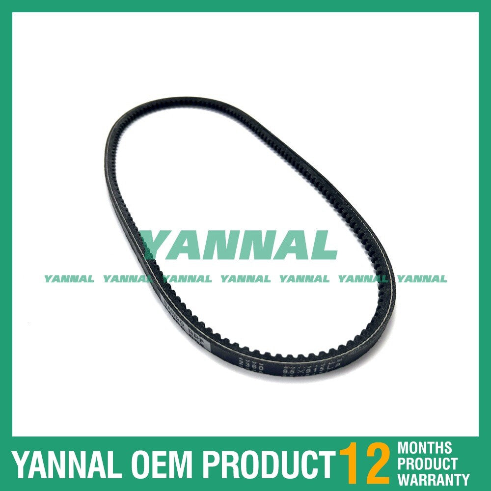 Fan belt 15533-72530 2360, suitable for D950 engine parts.
