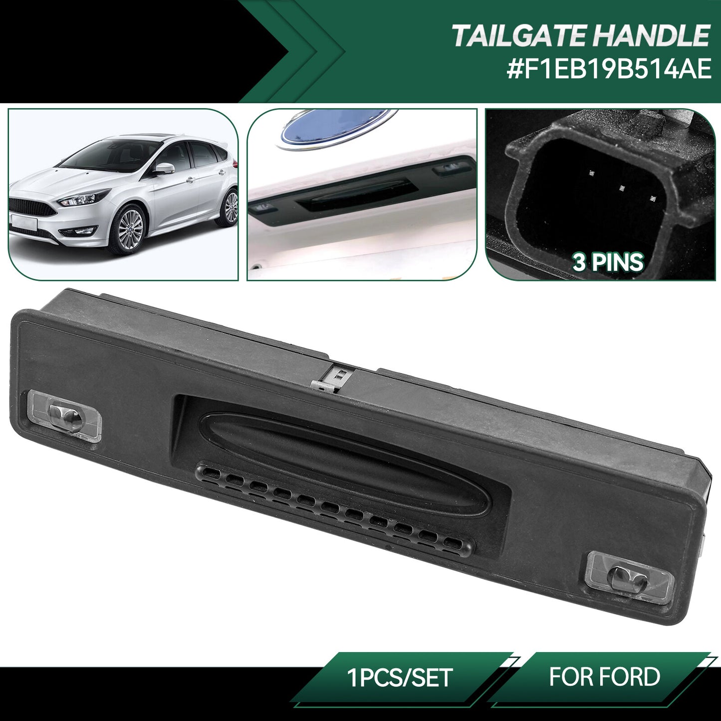 Boot Tailgate Handle Trunk Handle Switch  for ford  Focus 2015-2018 F1EB-19B514-AE Q