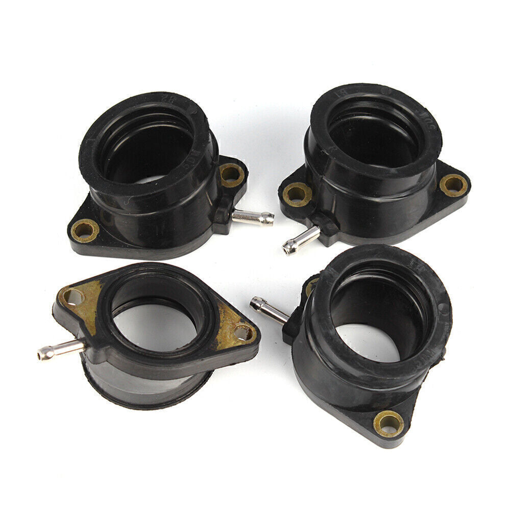 4x Intake Manifold Joint Boots Carburetor for Yamaha FZS600 FAZER 600 1998 -2003 Q