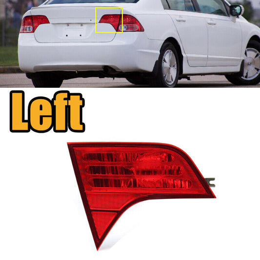 The left rear bumper interior indicator light/parking light is transparent and suitable for Honda for Civic 2006 - 2011.