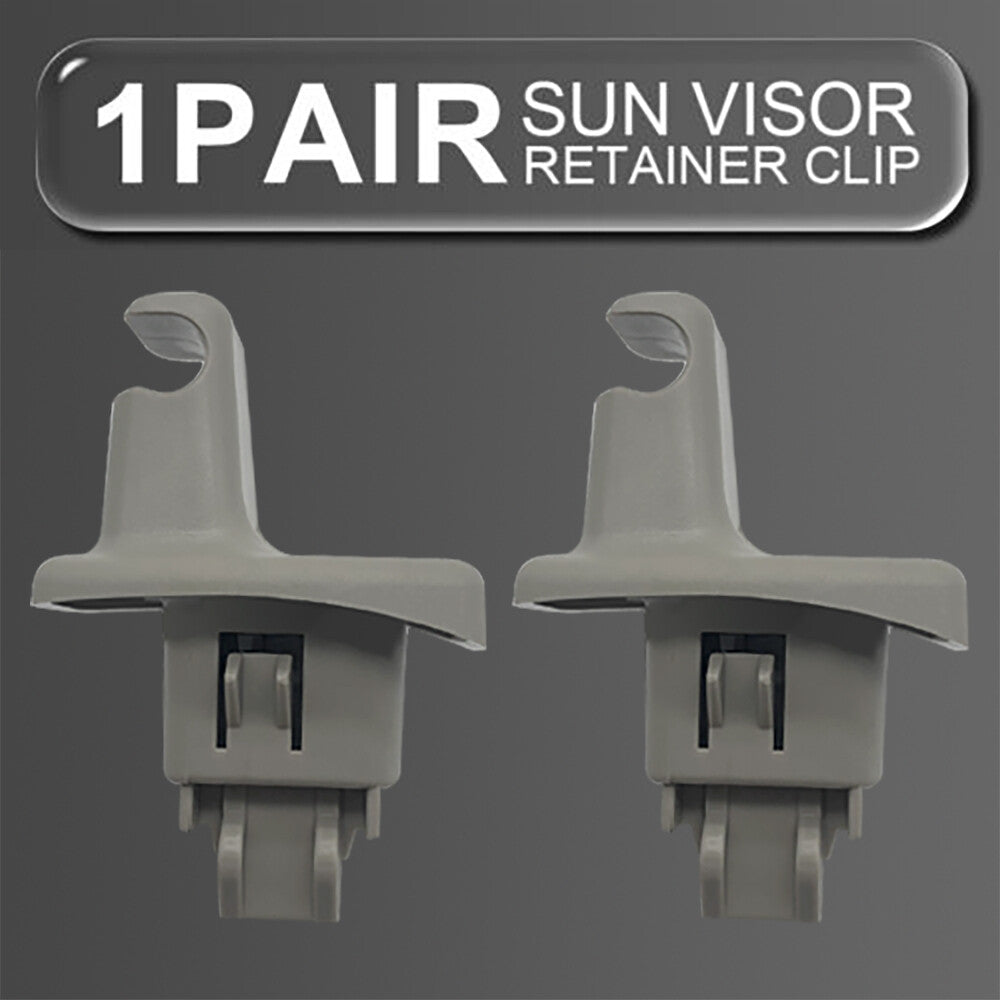 Two sun visor clips suitable for 03-14 Express for GMC Savana 1500 2500 3500- n