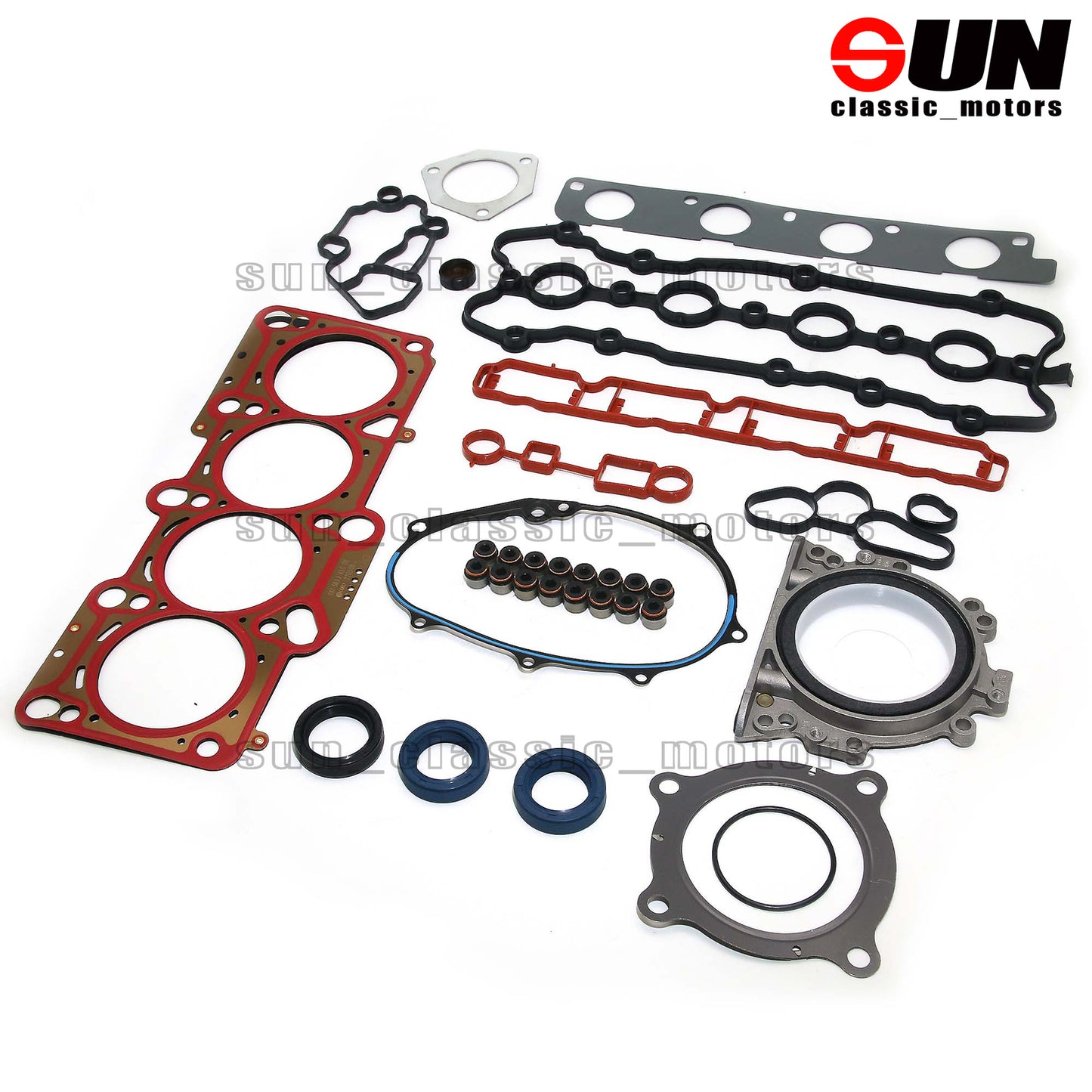 Engine Pistons Rings Gaskets Bolts Rebuild Kit for VW for AUDI A4 2.0 TFSI BWT BPY