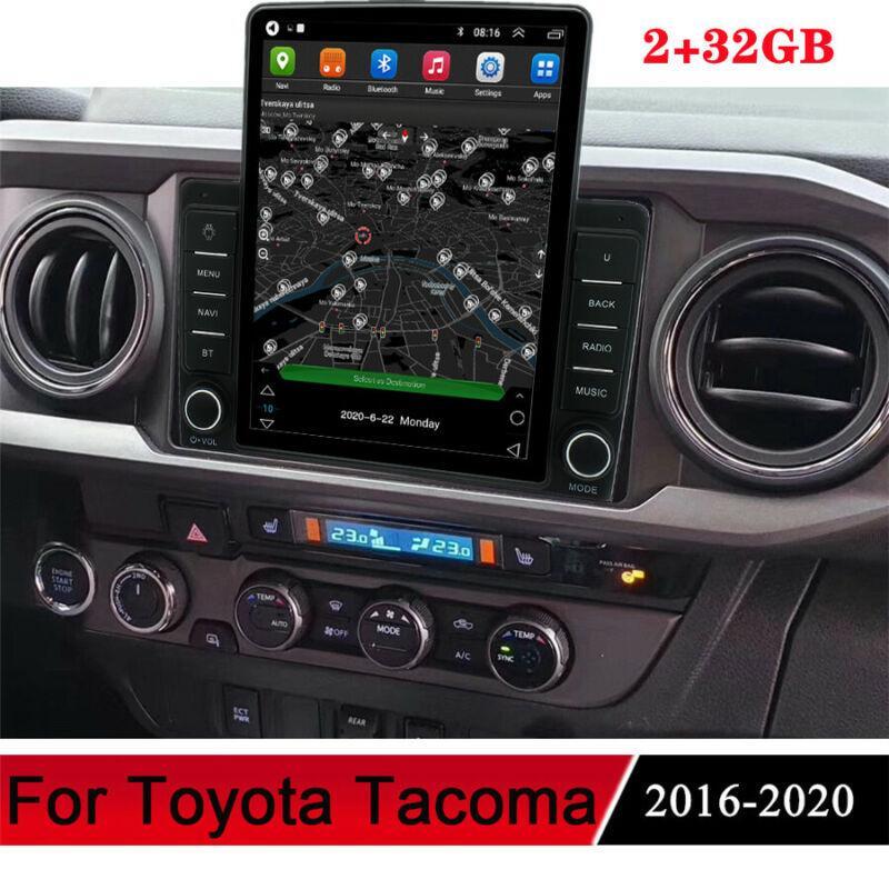 Android 10.1, 2+32GB, for 2016-2020 Tacoma, stereo radio, 9.5-inch screen, GPS navigation. n