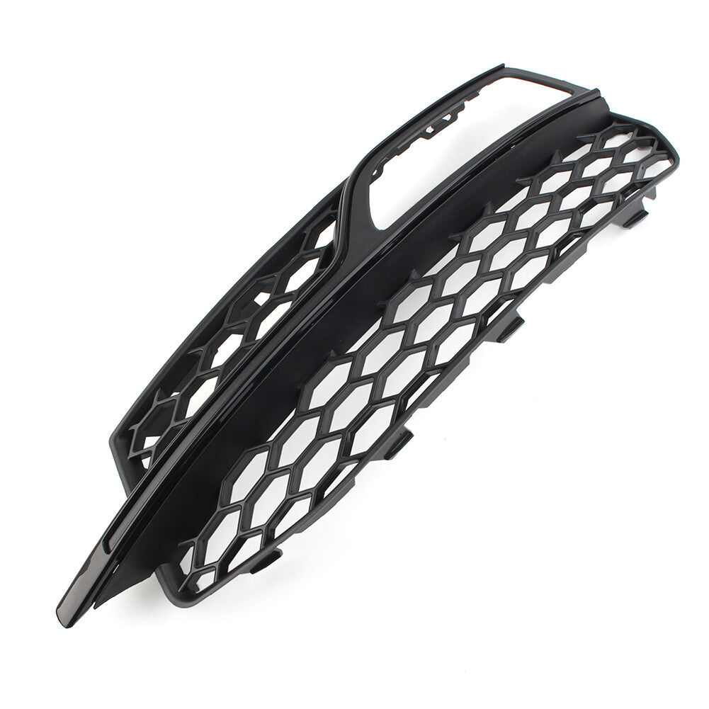 Front Bumper Fog Light Honeycomb Grille Cover Left for Audi A3 S-Line S3 2013-17