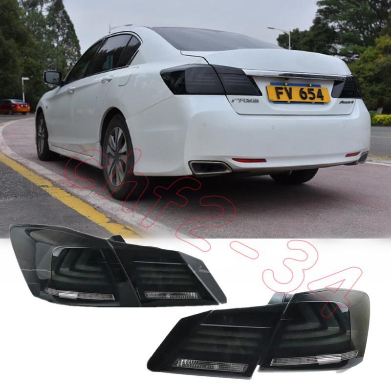 LED Left + Right Rear Lamps Taillights Dynamic Signal for Honda Accord 2013-2015