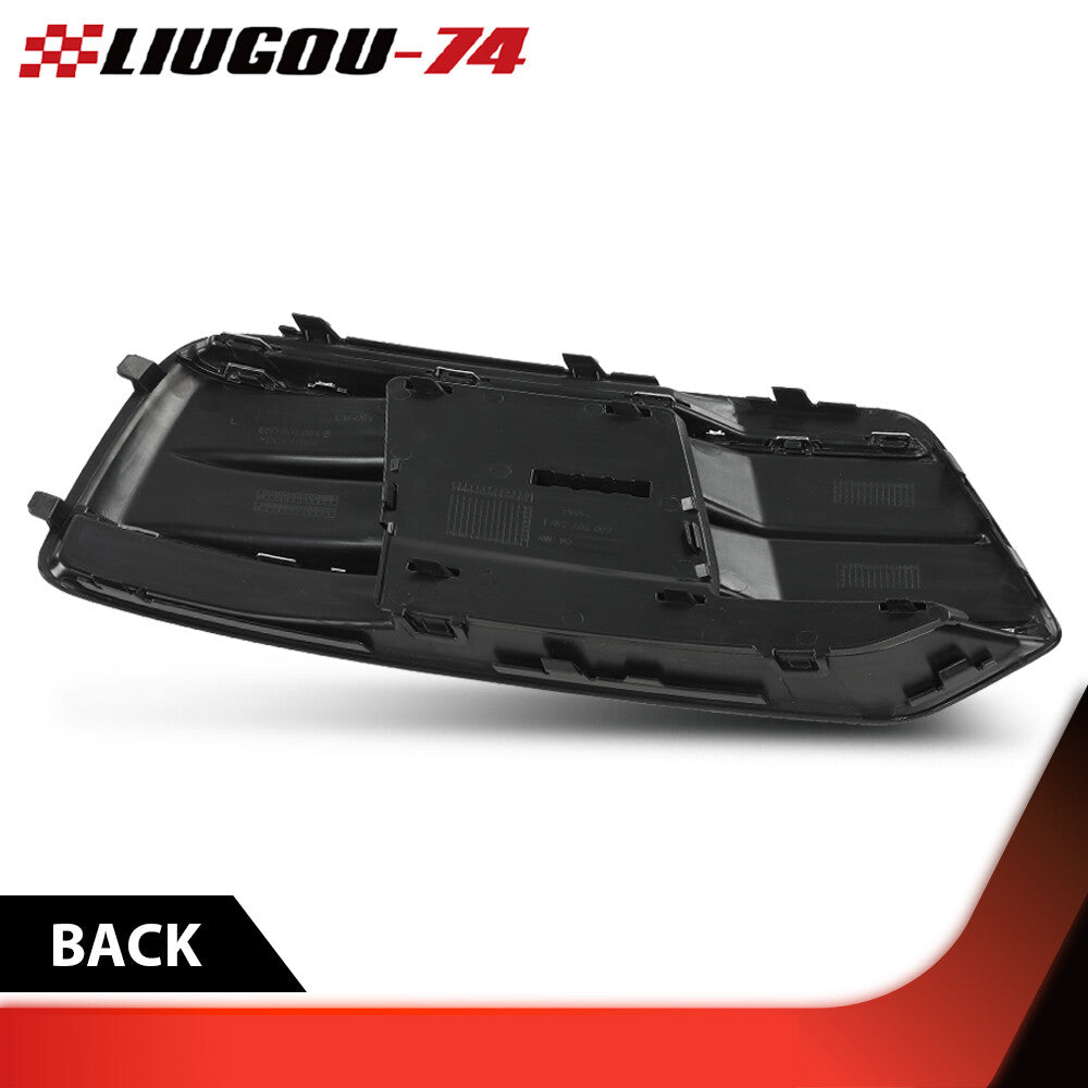 Suitable for 2018-2020 for Audi Q5 left front bumper fog light barbecue grille cover decoration- v
