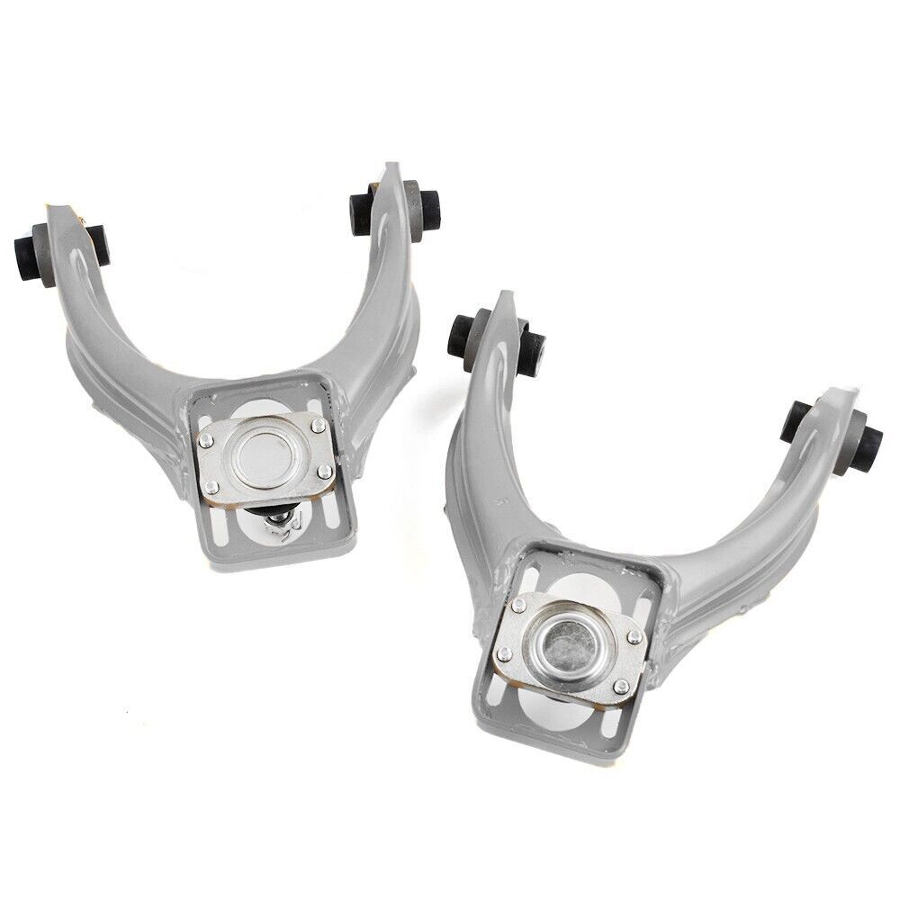 Front Adjustable Upper Control Arm Camber Kit For 96-00 EK3 Silver