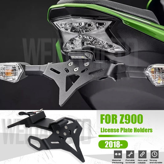 for Kawasaki Z900 18-2024 Rear Tail Tidy Eliminator License Plate Holder Bracket