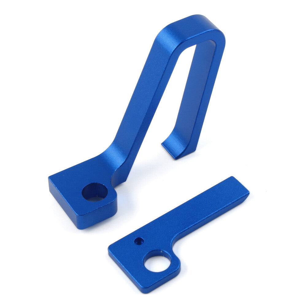 Brake Line Hose Clamp Cable Guide Fit for Yamaha YZ125/250 2004-20 YZ250X 2016 Blue Q