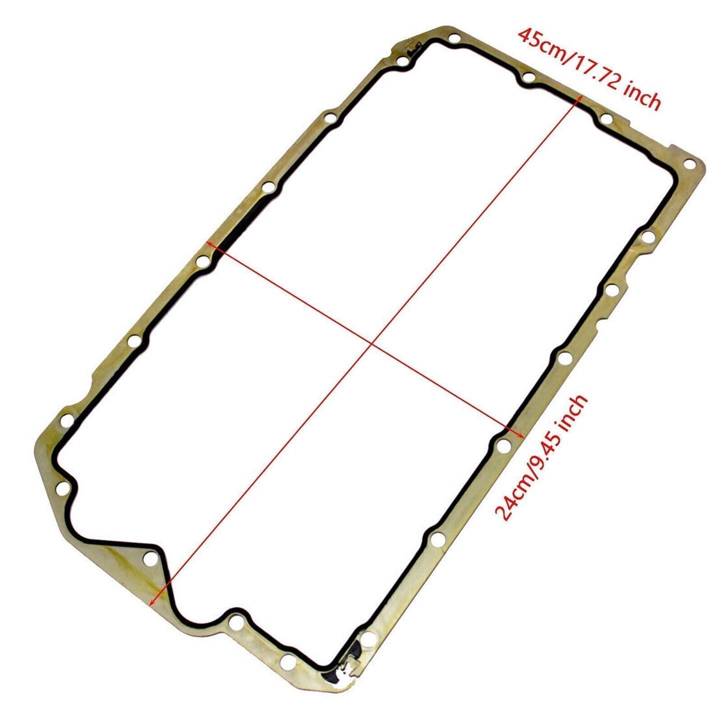 Engine oil pan gasket suitable for 120i 2007 2008 2009 - 2012 2.0L 11137511224- n