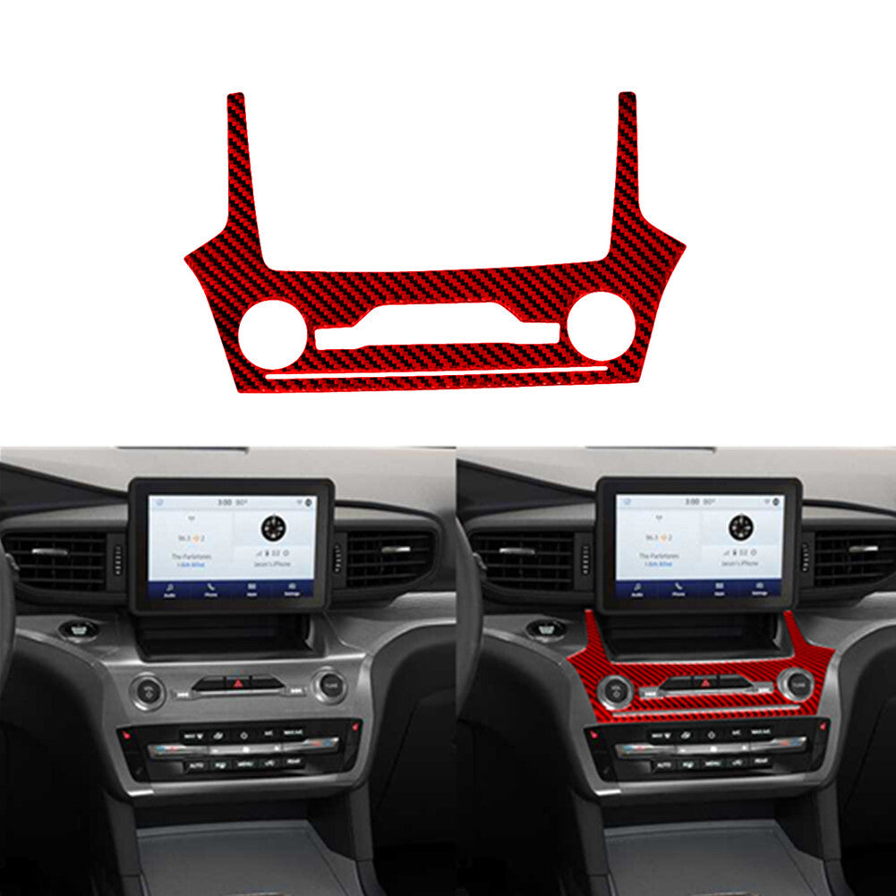 Passenger Storage Switch Cover Trim Carbon Fiber For FJ Curiser 2007-2021 v