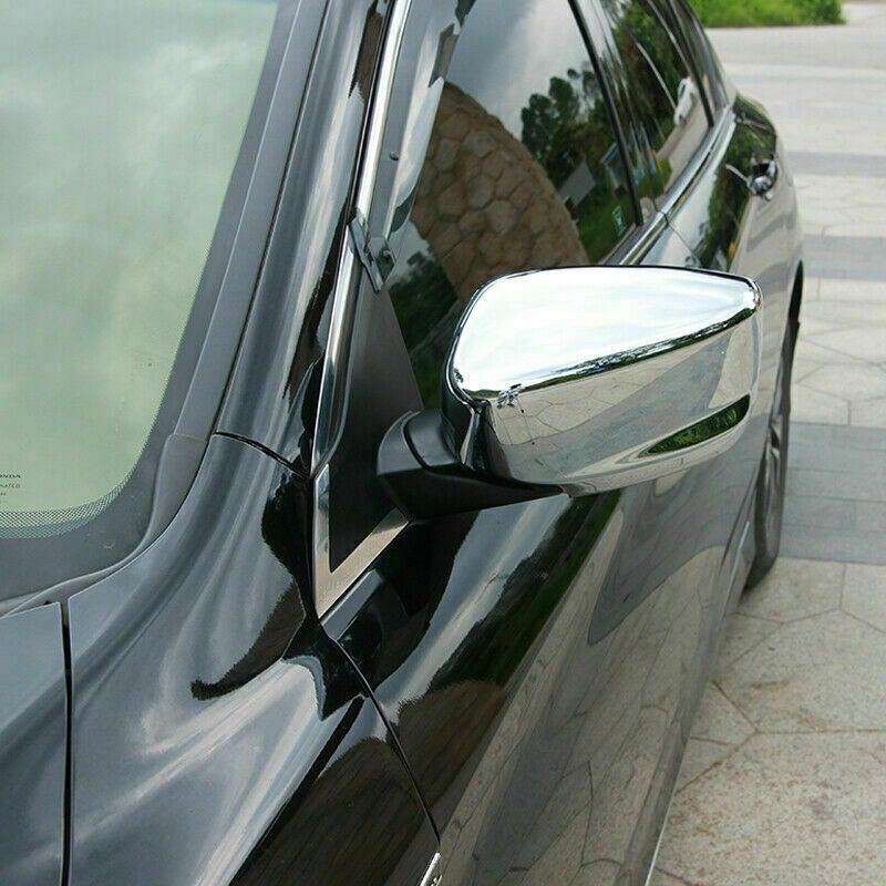 for Honda Accord 2008-2012 ABS Chrome Rear View Side Door Mirror Cover Trim Caps