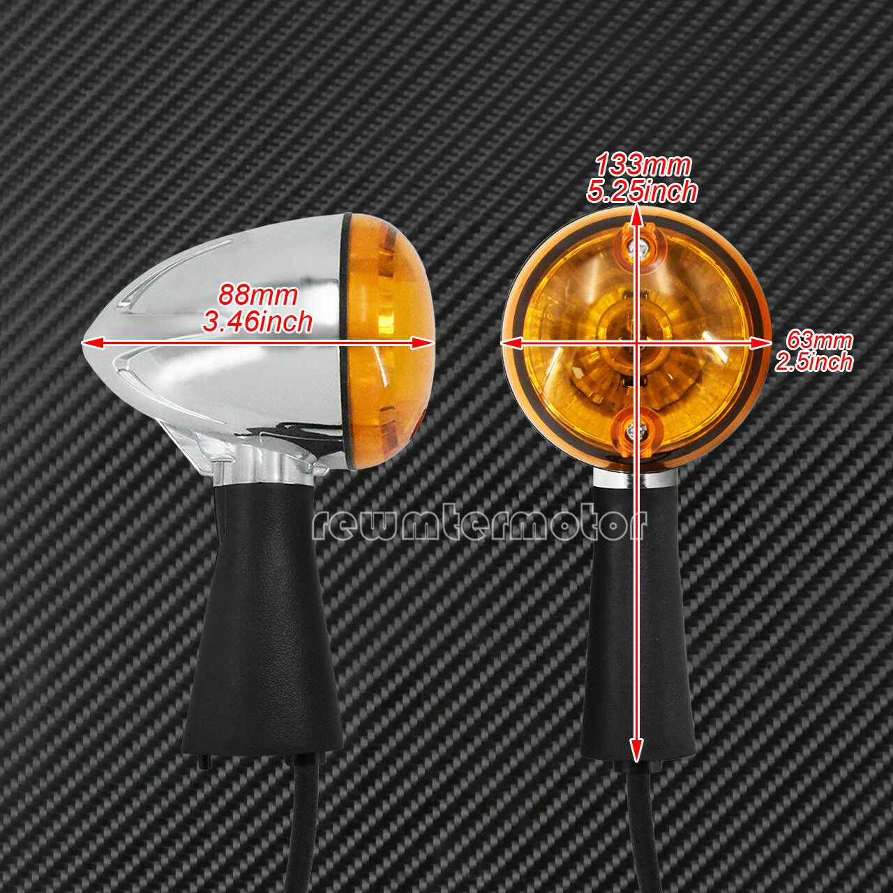 Rear Indicator Blinker Turn Signal LED Lights Fit For Indian Scout Sixty 15-2022 Q