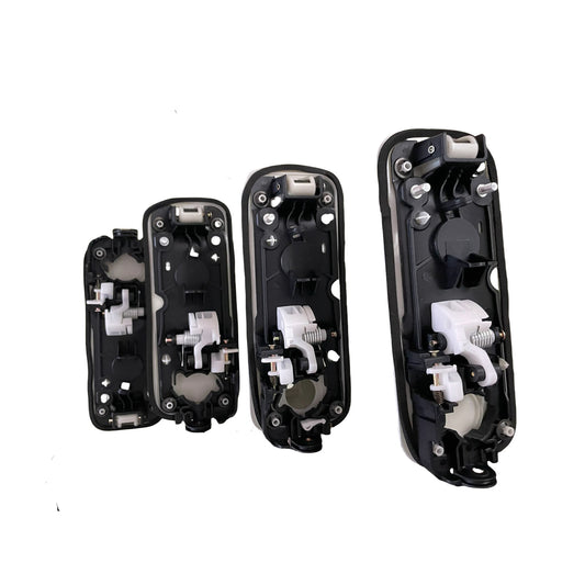 Silver Door Handles Front & Rear Set 4Pcs Fits 2017-2020 F-350 n