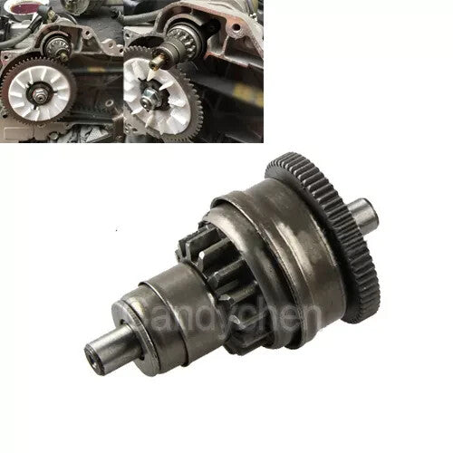 New Motor Starter Clutch Gear Bendix For GY6 49cc 50cc 139QMB Scooter Moped ATV Q