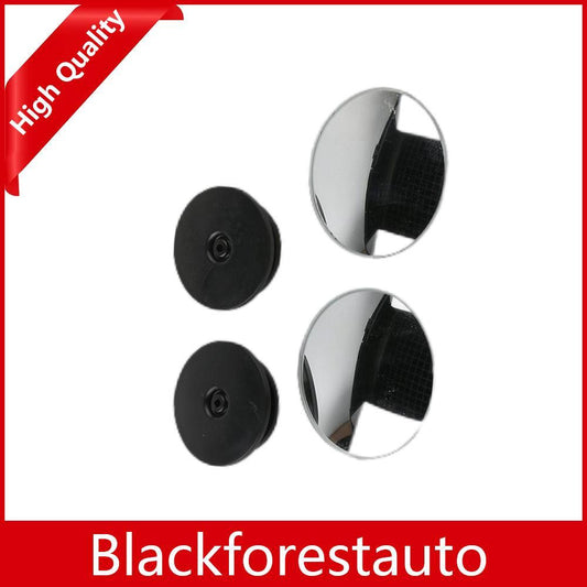 2Pcs Wide Angle Convex Rear Side View Blind Spot Wing Mirror Universal