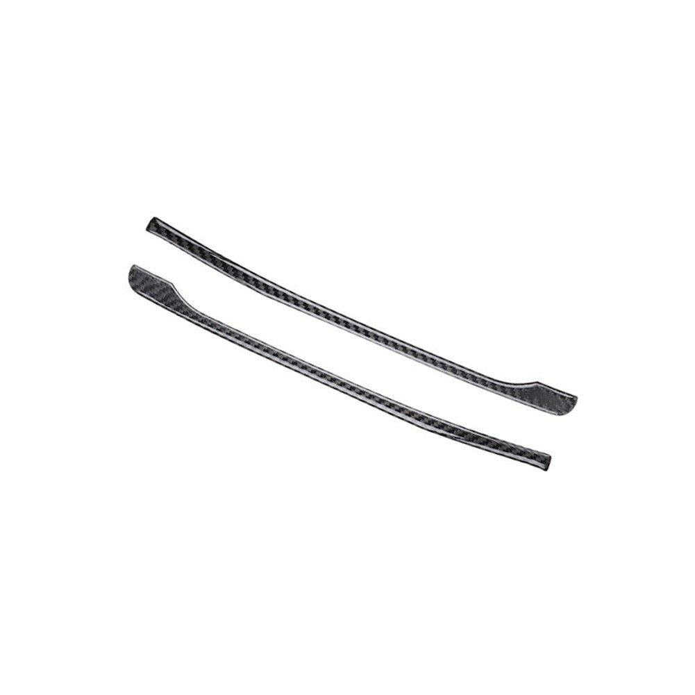 2X for Audi Q5 2018-2021 Carbon Fiber Rearview Mirror Decor Sticker Cover Trim