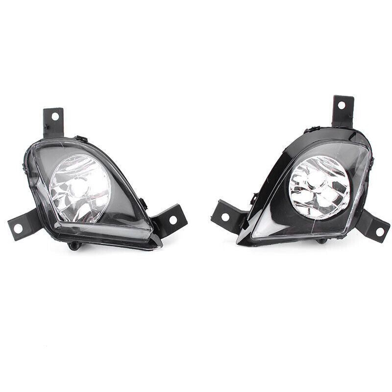 Replacement front bumper clear fog lights (one pair) for E90, E91, 328i, 335i (09-11-) n