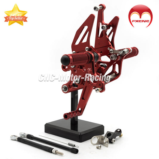 CNC gear footrest for Yamaha FZ1 2006 - 2014 2015 2016, footplate pedal shifting.