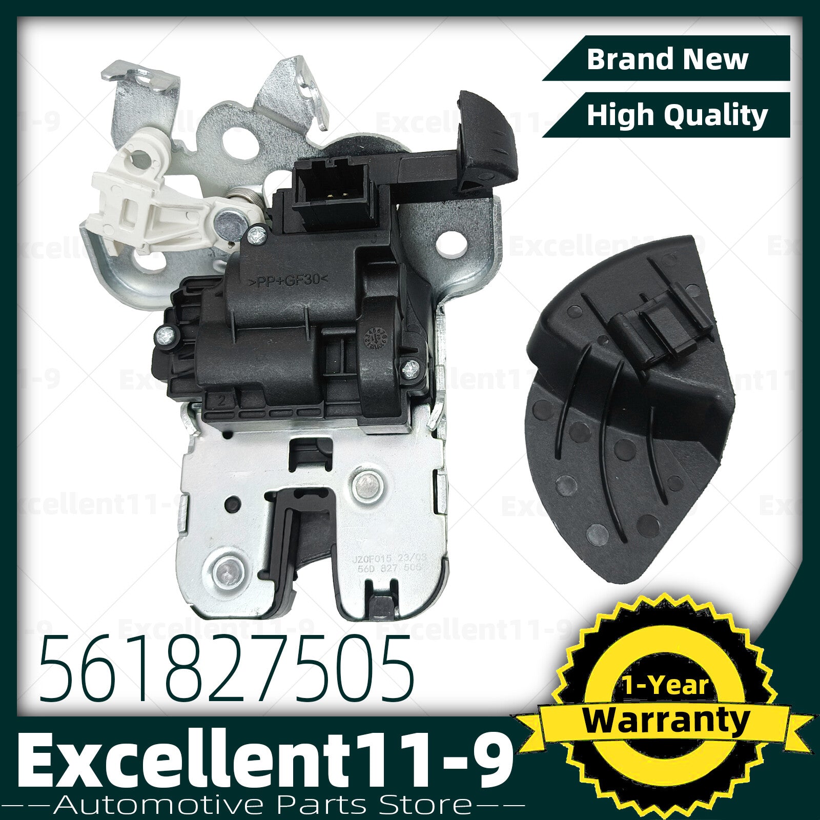 Rear trunk lid latch for Passat 2012, 2013, 2014 - 2022 561857505C- n