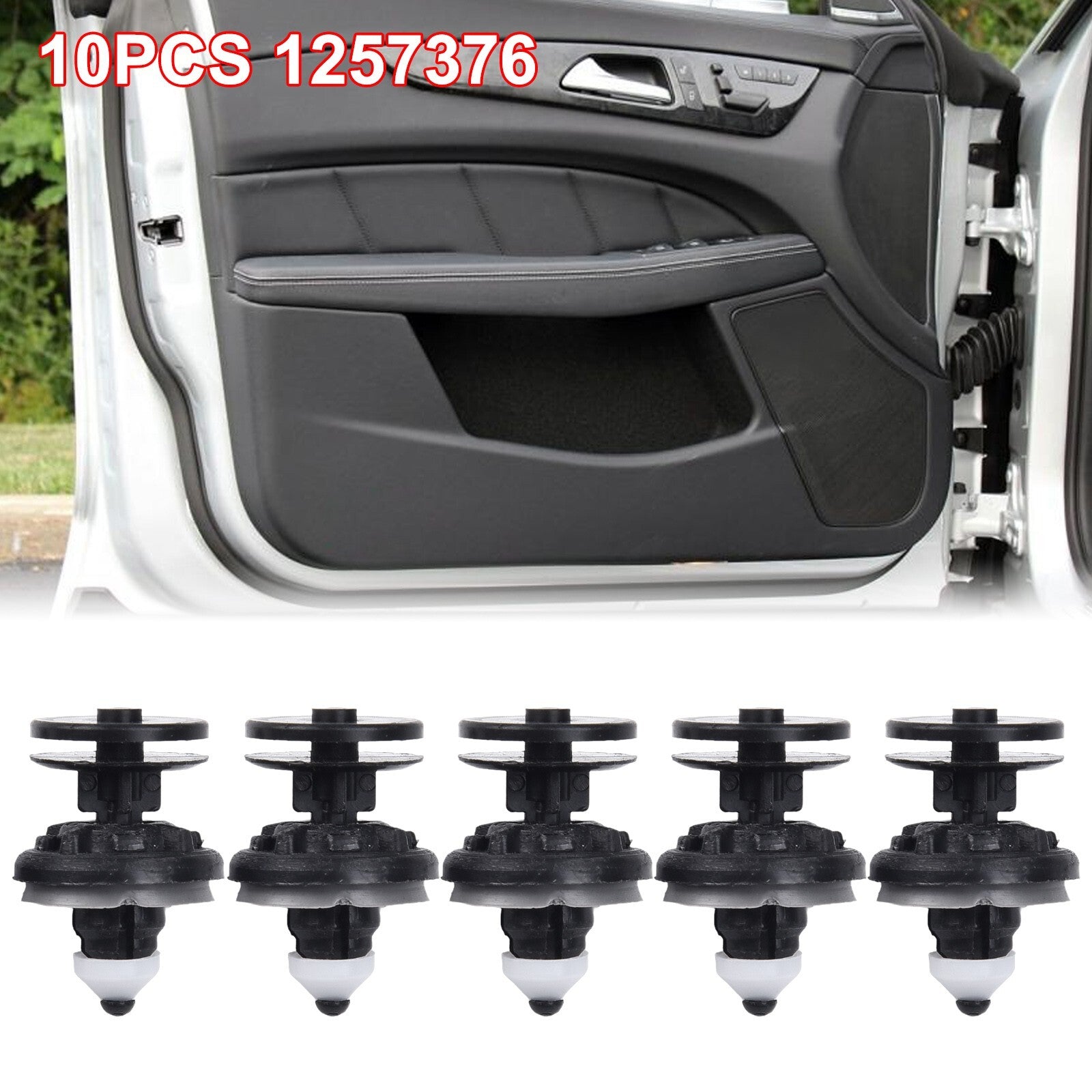 High-performance door trim panel fixing rivets for Ford Focus 1257376