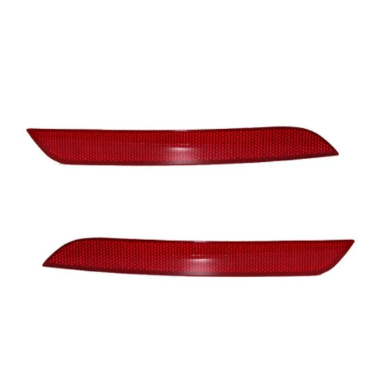 A pair of rear bumper reflector LED brake fog lights suitable for 2011-2013 528i and 535i. n