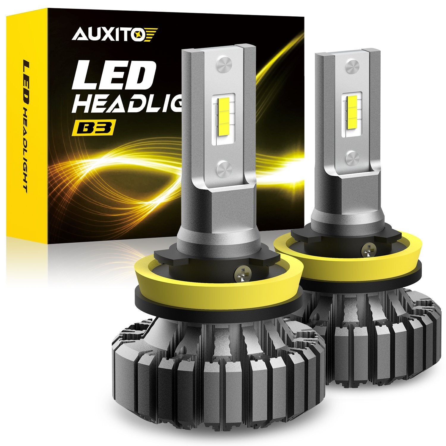 Limo Plus H11 H8 H9 6500K LED for Smart Water 20000LM White Jade Bright B3- v